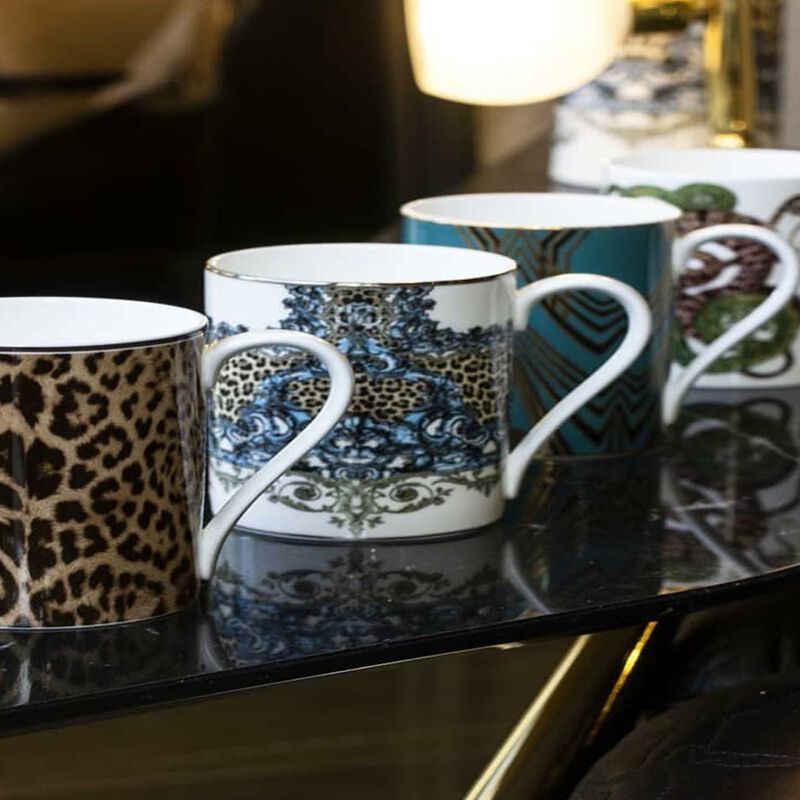 Mug Cup JAGUAR in Luxury Box diam. 2.5", H 3.3", cap. 12.5 oz image number 2