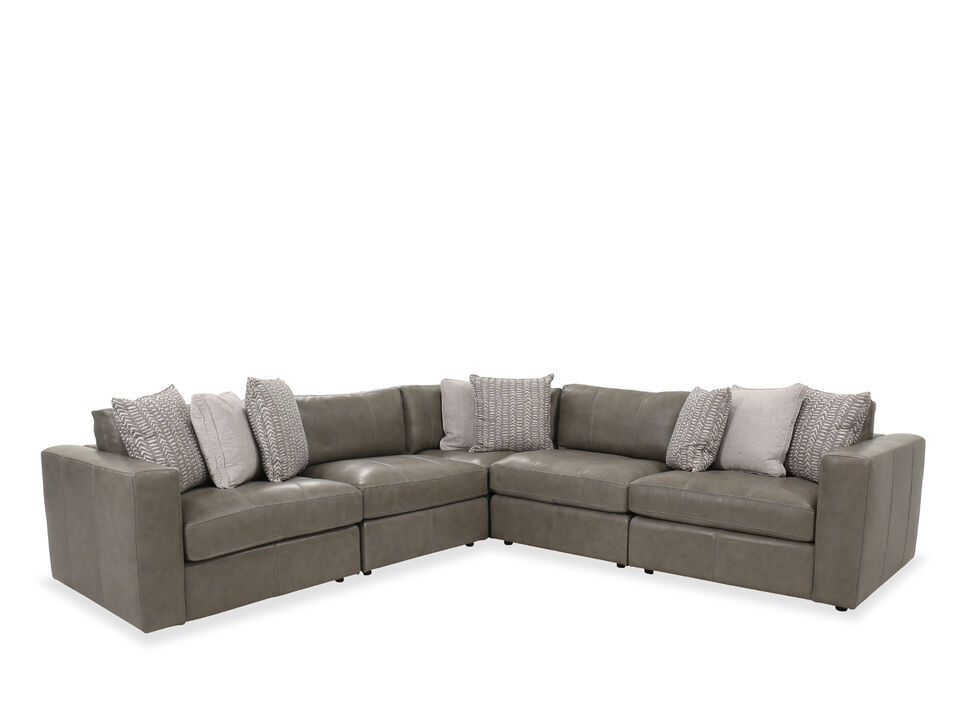 Stafford 5-Piece Leather Sectional