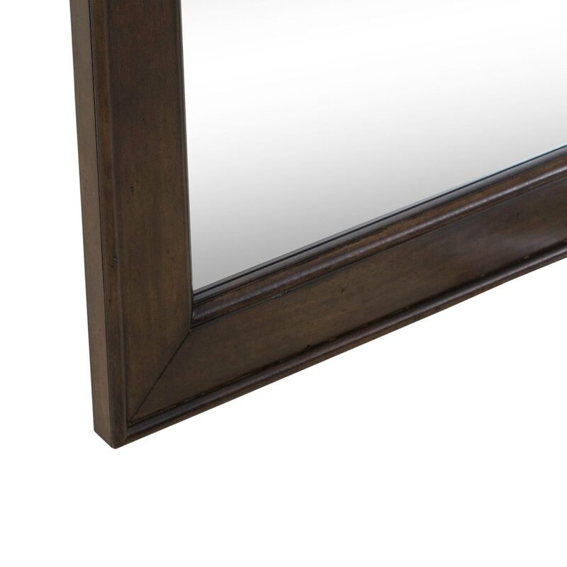 Liberty Furniture Arden Road Landscape Mirror Dresser Mounted  - Satin Cherry image number 5