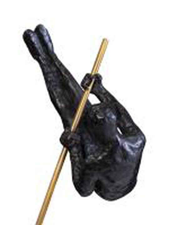 Pole Vaulter Sculpture