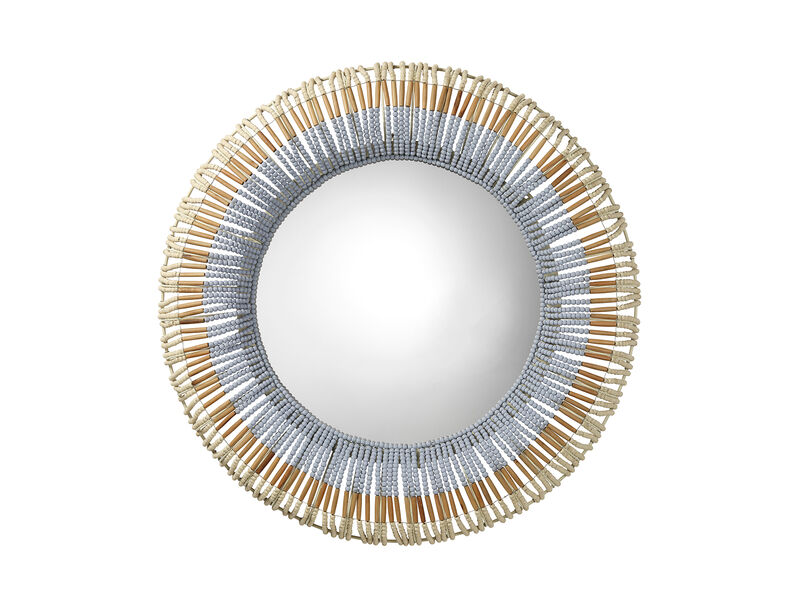 Native Beaded Mirror