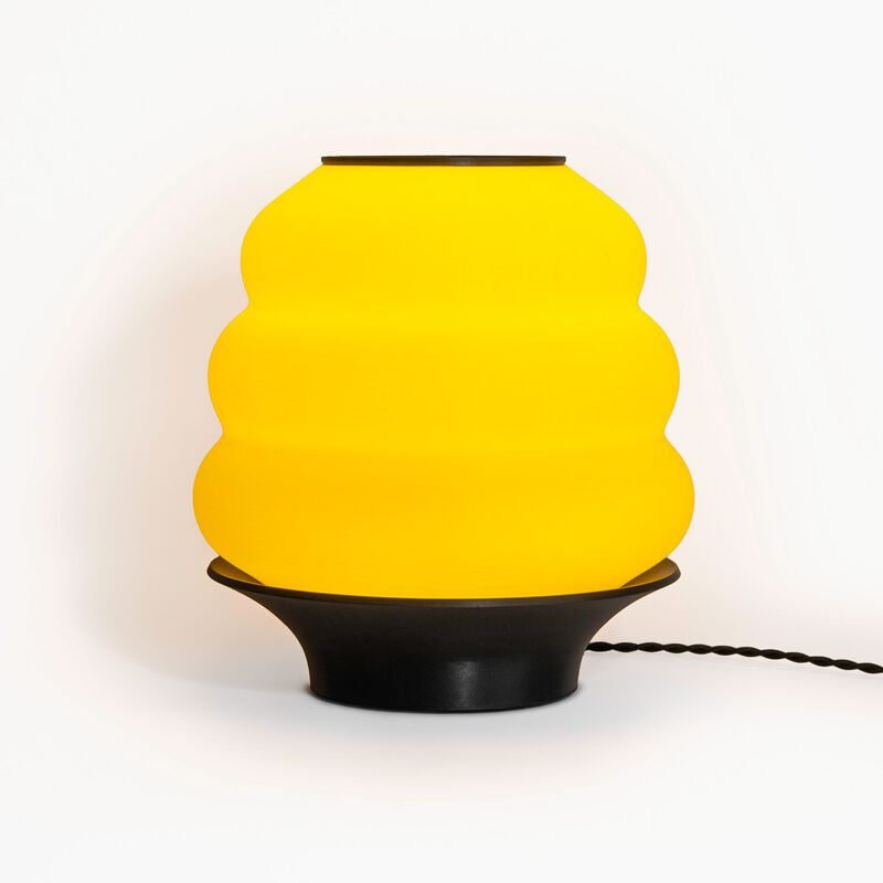 Honey Pot Minimalist Classic Plant-Based PLA 3D Printed Dimmable LED Table Lamp