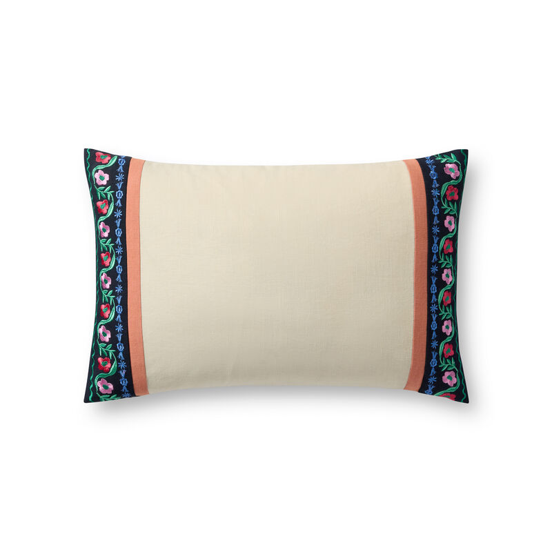 Delphine Stripe PRP0067 Pillow Collection by Rifle Paper Co. × Loloi