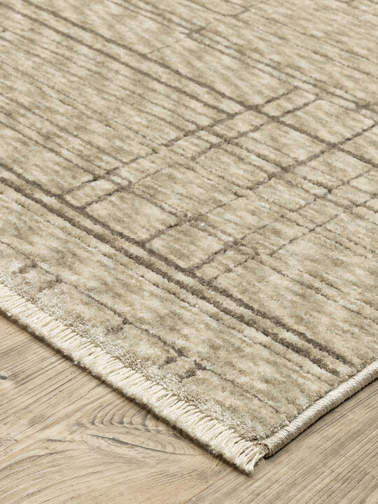 Capella 2'3" x 7'6" Beige Rug