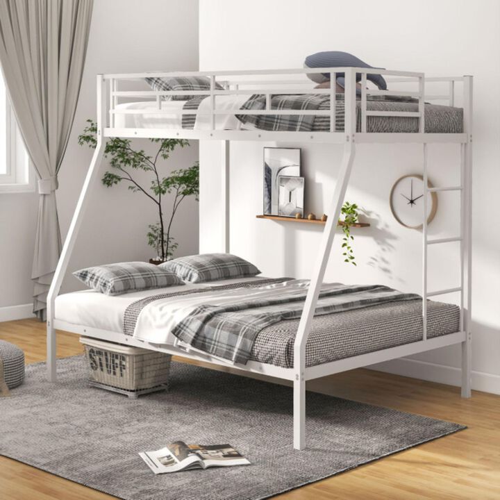 Hivvago Space-saving Metal Slatted Bed Frame for Teens and Adults Noise-free No Box Spring Needed