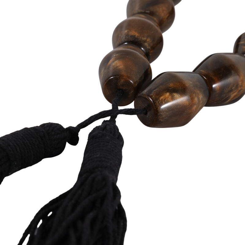 38x1" Long Bicone Bead Garland image number 4