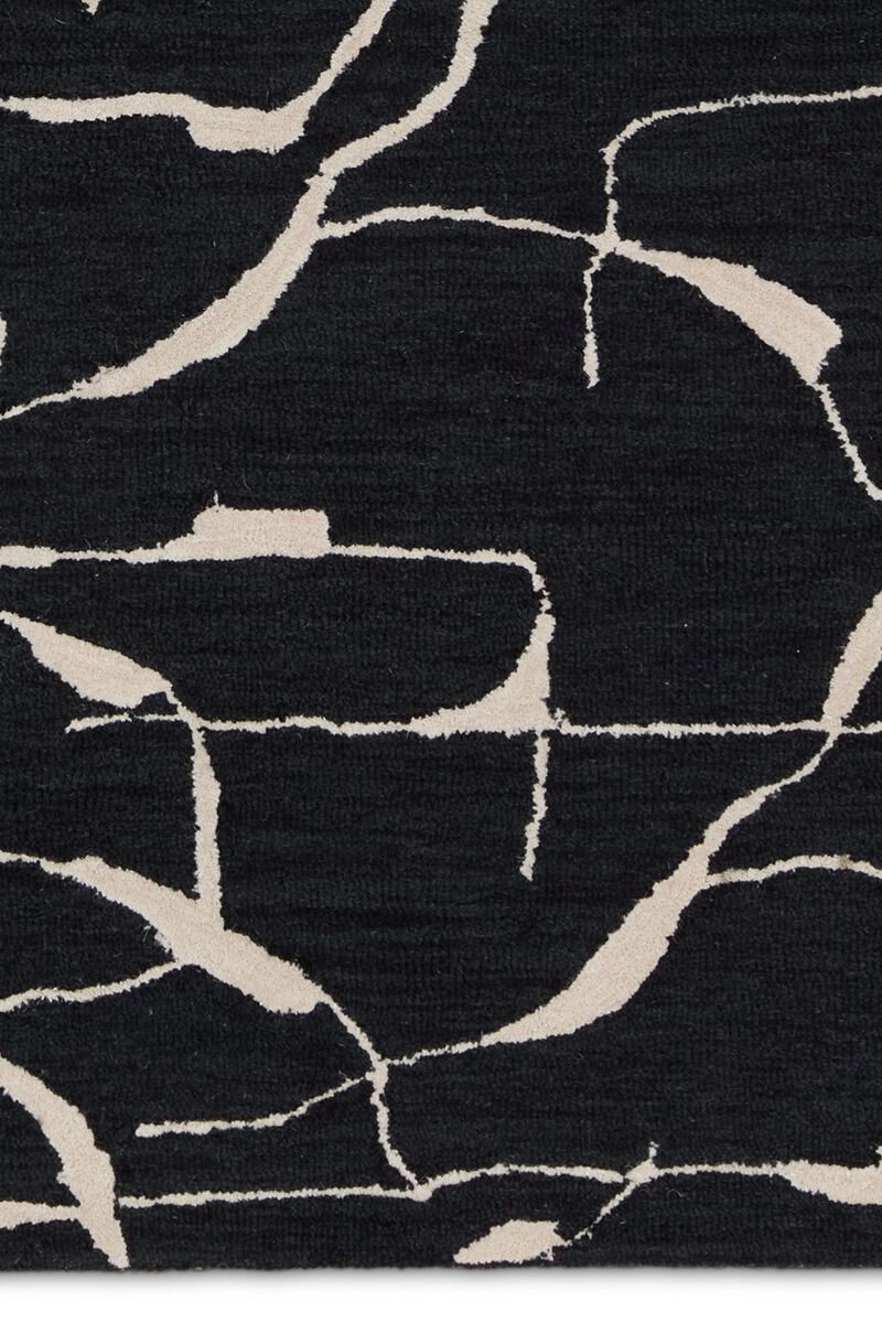 Mallino Noir Birch 9' x 12' Rug by Nikki Chu x Jaipur Living image number 3
