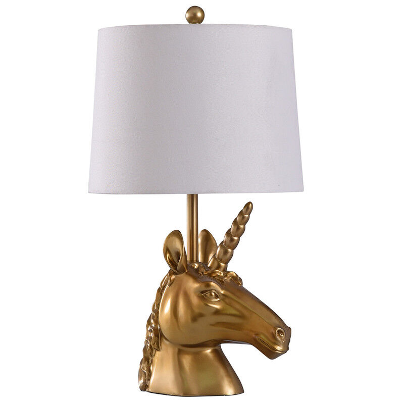 Golden Majesty Unicorn Lamp