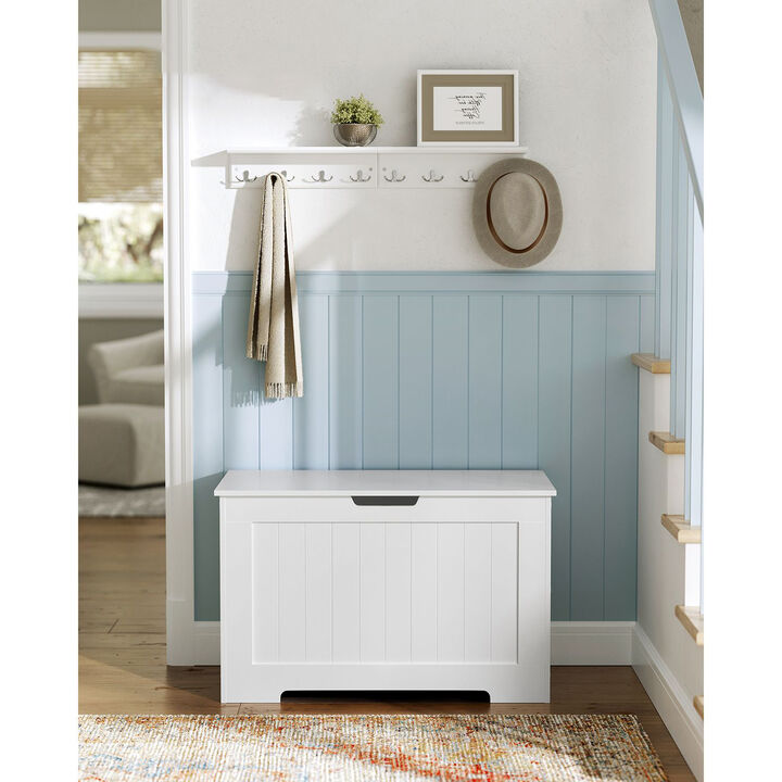 29.9 Inch Storage Trunk with 2 Safety Hinges and Lid Support