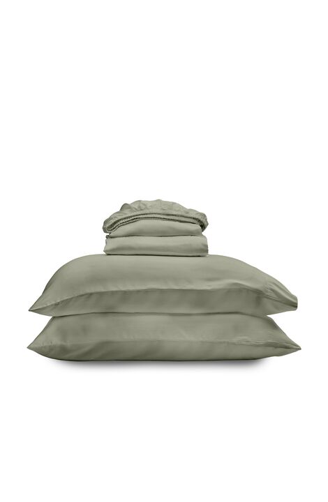 Luxe CleanBamboo® Sateen+ Sheet Set.