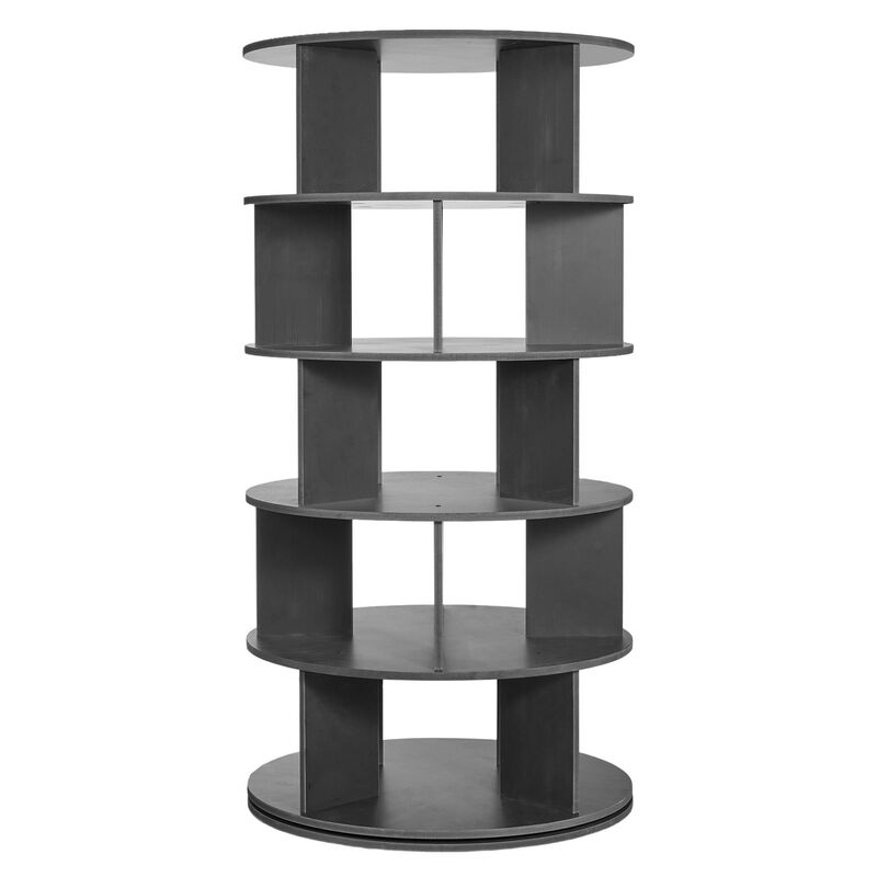 5-Tier Rotating Shoe Rack Tower with 360&deg; Spin for Entryway, Bedroom, or Closet image number 8