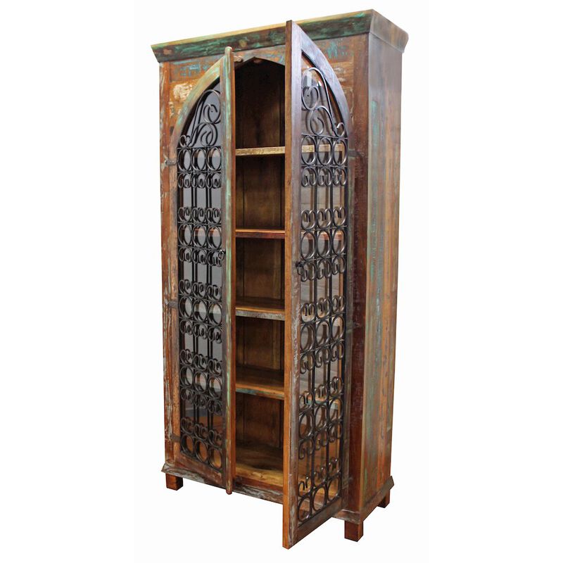 Trinidad Iron Jali Tall Cabinet image number 2