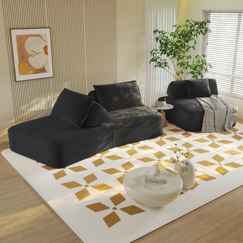 Renmeg Modern Sectional Sofa image number 3