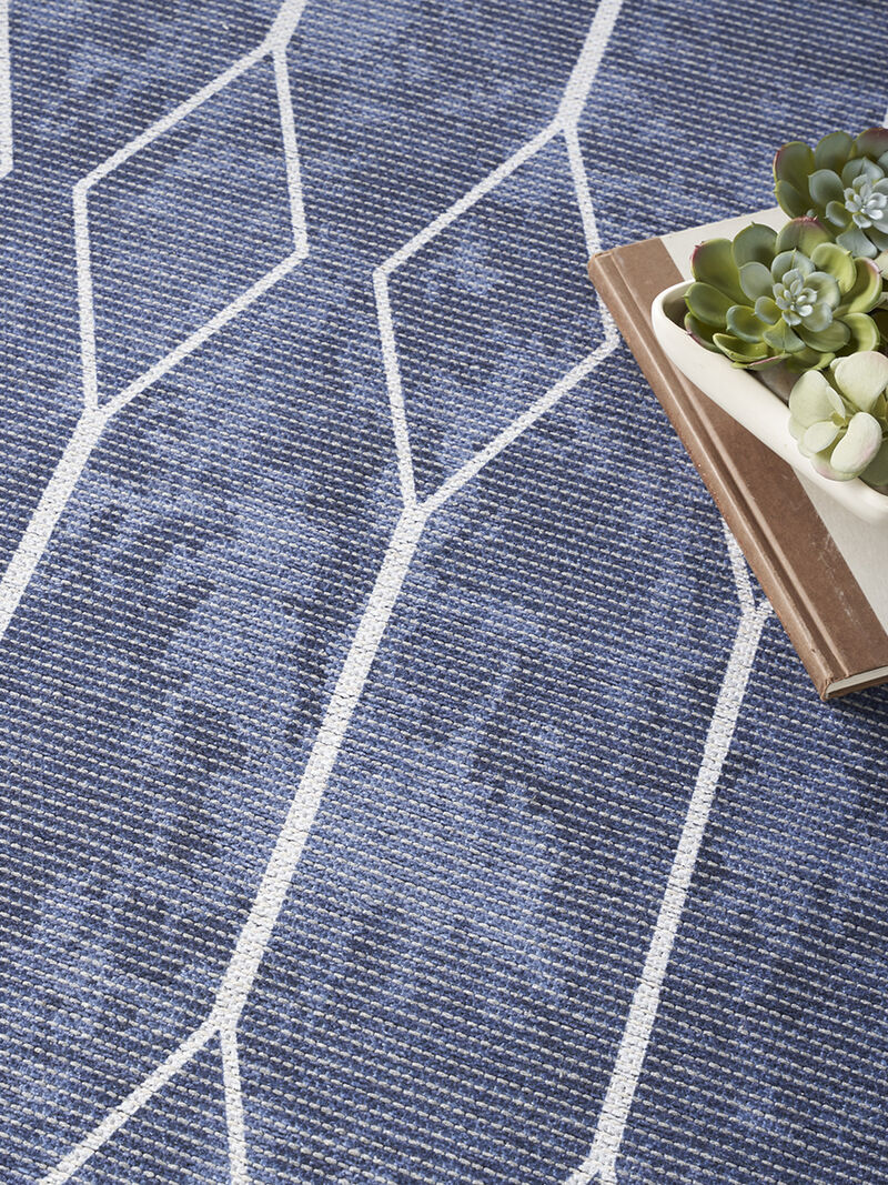 Machine Washable Series 1 SR107 Navy 9'2" x 12' Rug