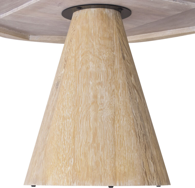 Meridian Furniture Linette White Oak Dining Table image number 7