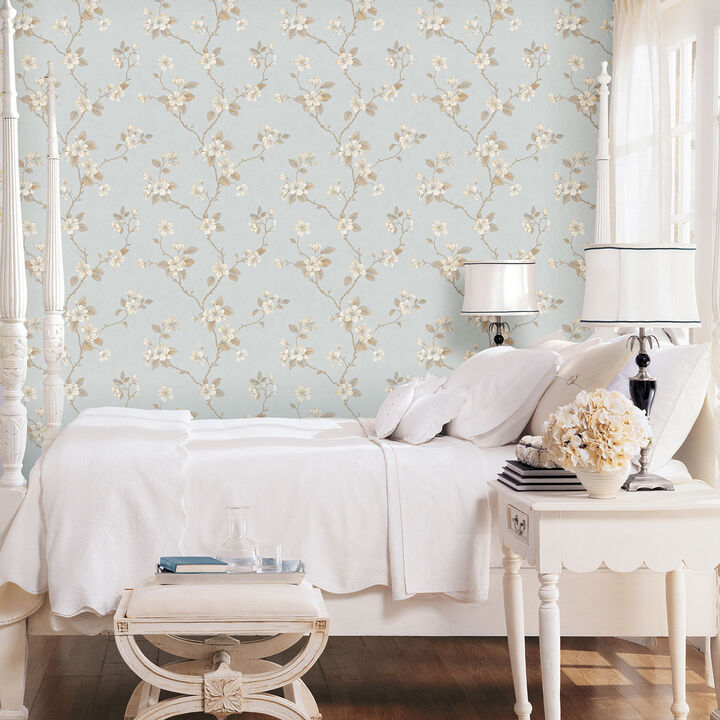 Palazzo 2 Floral Blue Wallpaper G67617