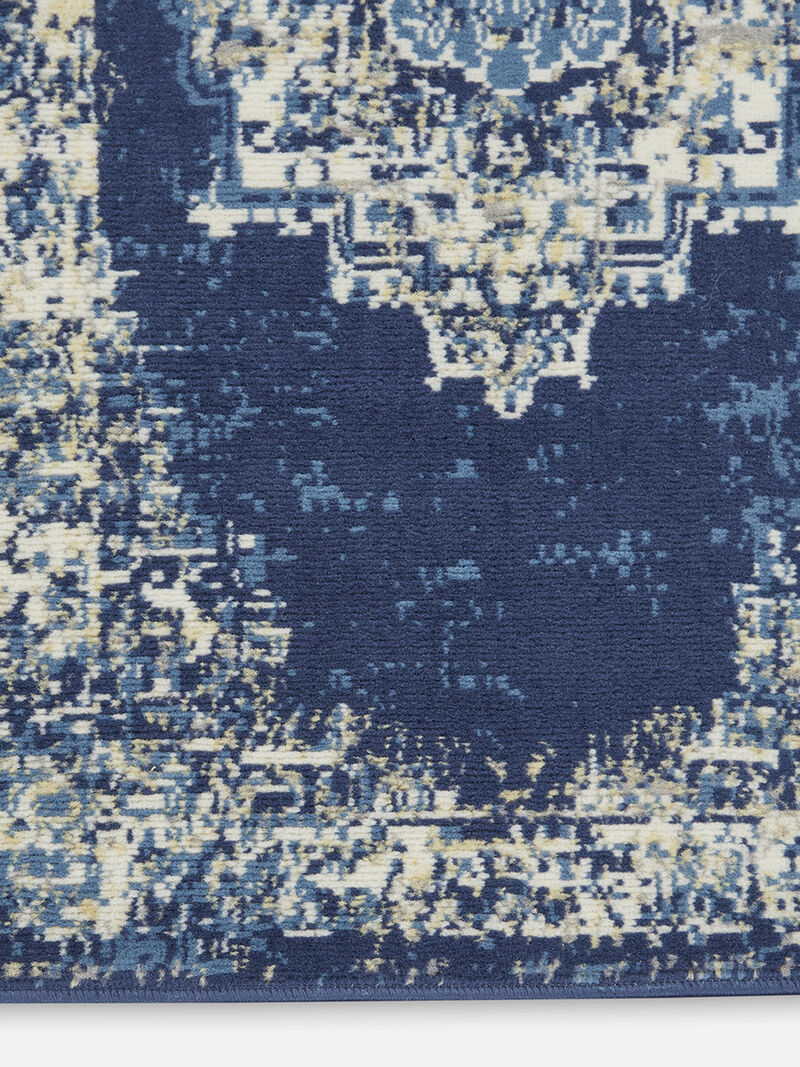 Grafix GRF14 Navy/Blue 2' x 4' Rug