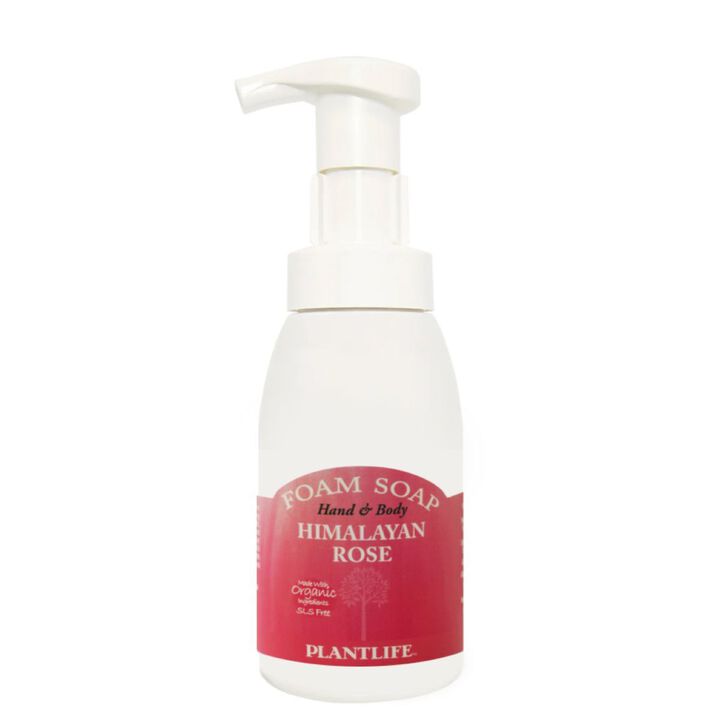 Plantlife Foam Soap Pump - Himalayan Rose