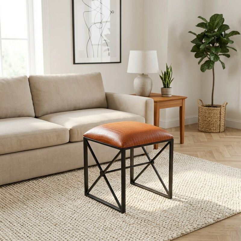 Terra Luxe Croc Stool image number 2