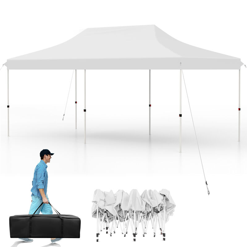 Foldable Pop-Up Gazebo Tent &ndash; Portable Outdoor Shelter with Carry Bag