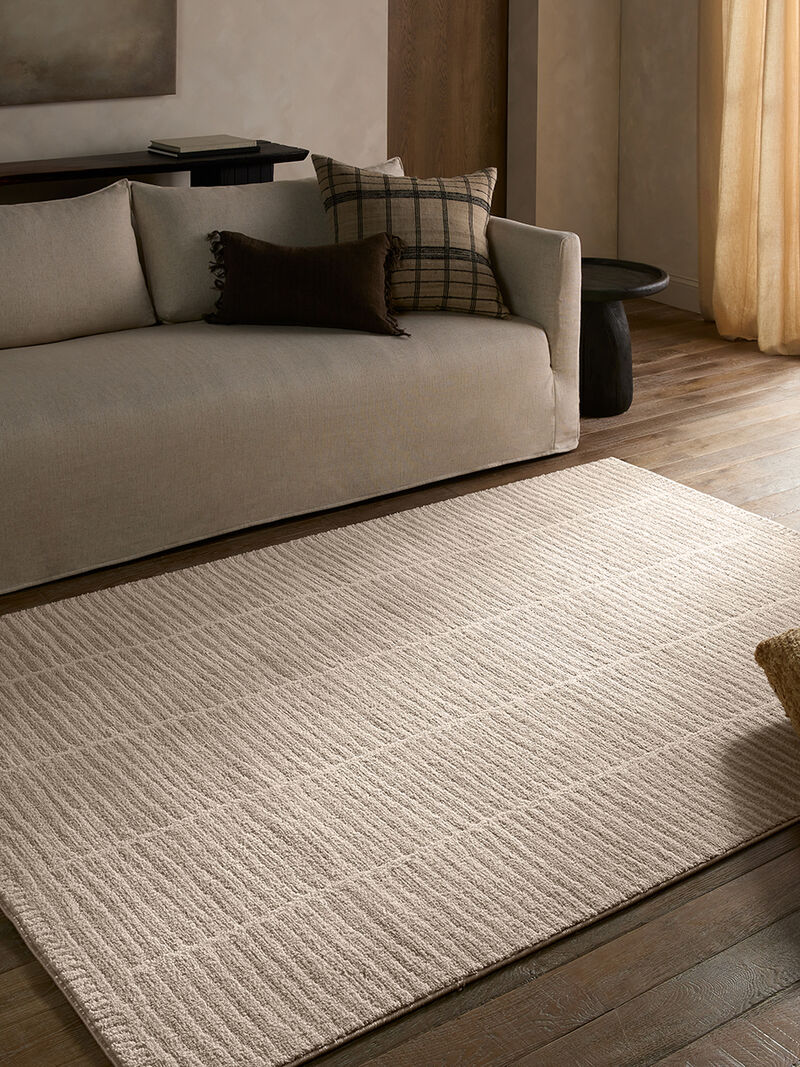 Eva Siawin Tan/Taupe 7'9" x 9'9" Rug image number 1