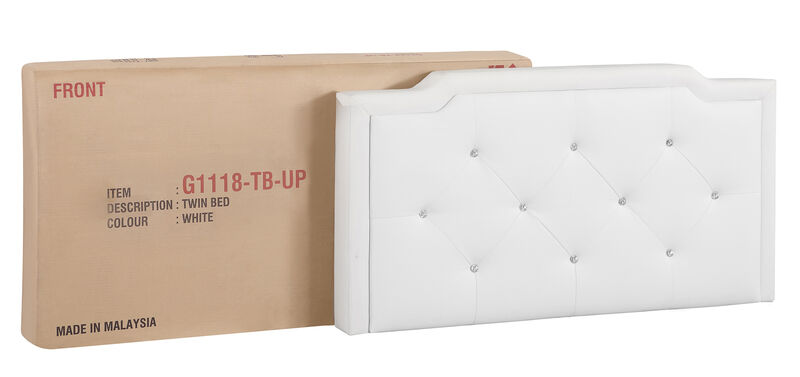 Deb Jewel Tufted Twin Panel Bed