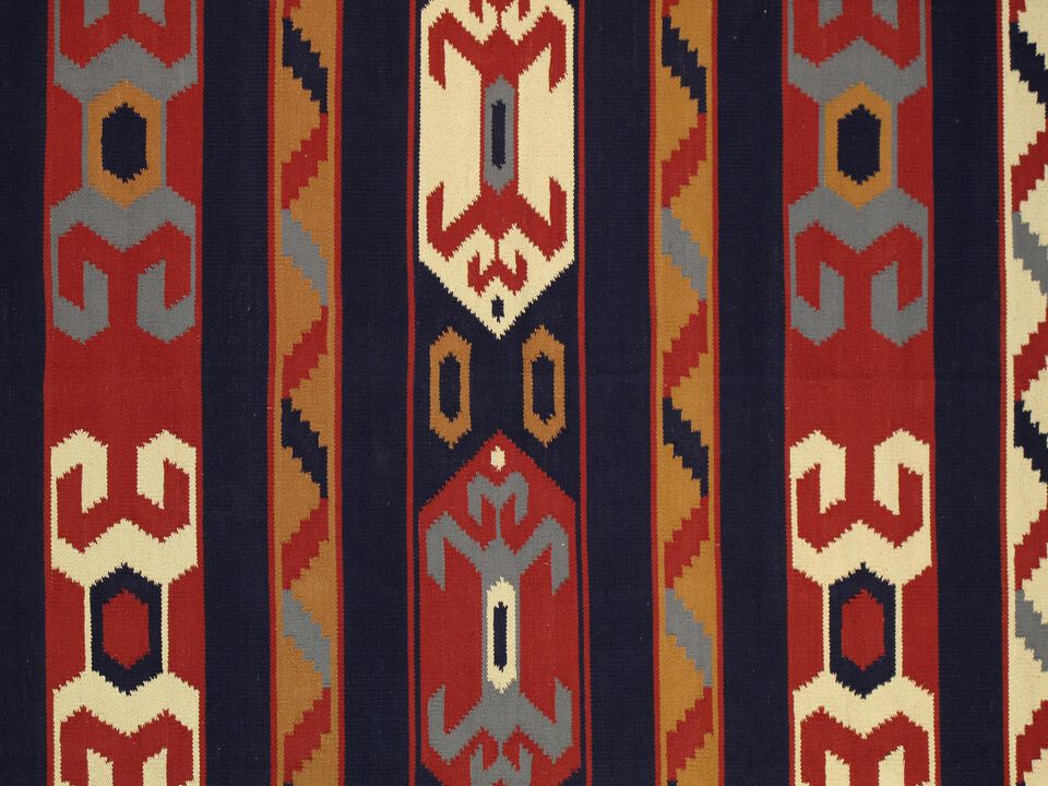 Pasargad Home Anatolian Hand-Woven Cotton Area Rug- 9' 0" X 12' 0"