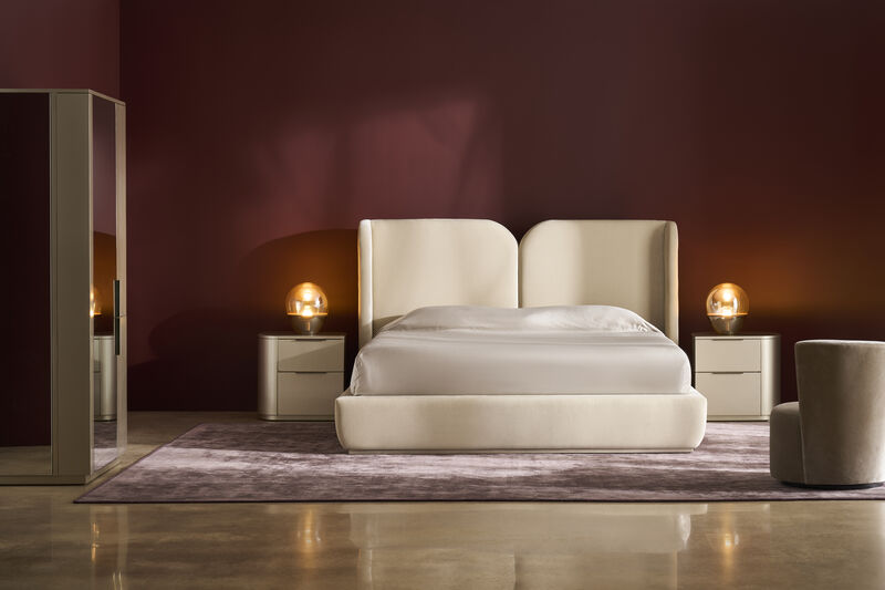 Oblique Left Nightstand