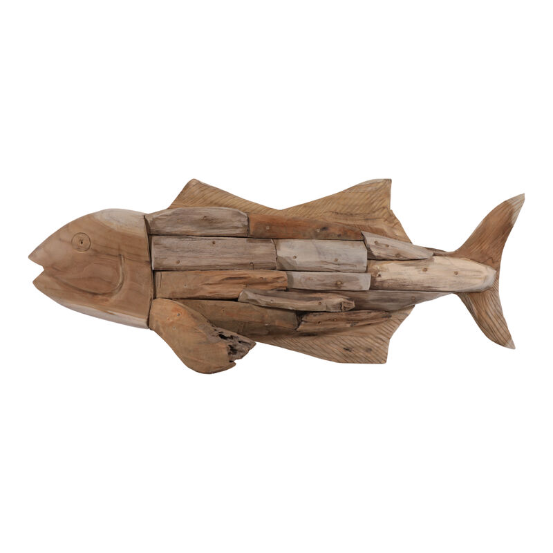 Gastonpark Teak Wood Fish image number 3