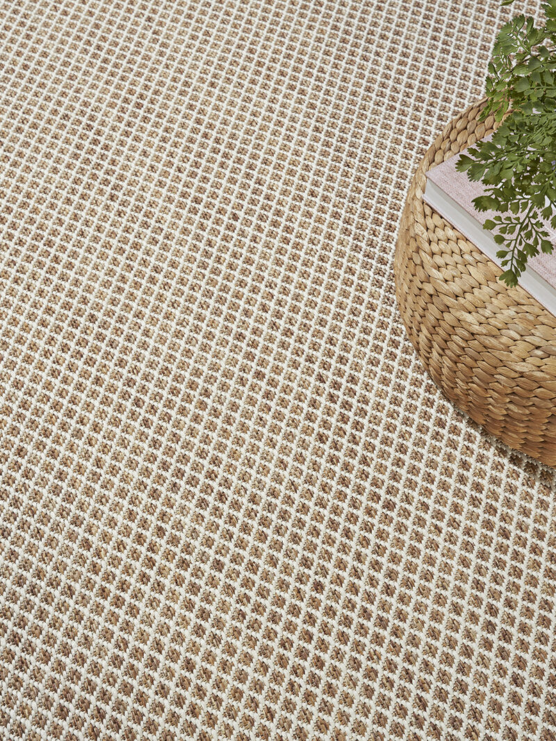 Courtyard COU01 Jute/Ivory 9' x 12' Rug