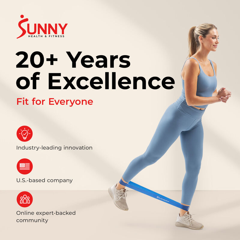 Sunny Health & Fitness 5-Level Resistance Loop Set image number 7