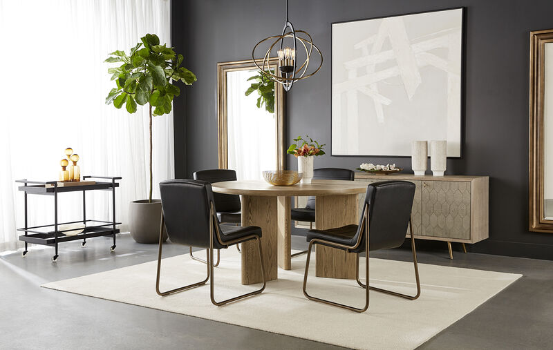 Livingston Black Bar Cart