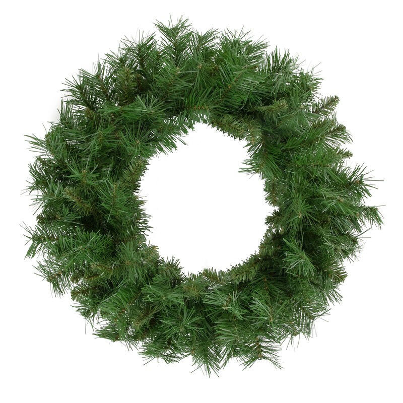 Chatham Pine Artificial Christmas Wreath  24-Inch  Unlit