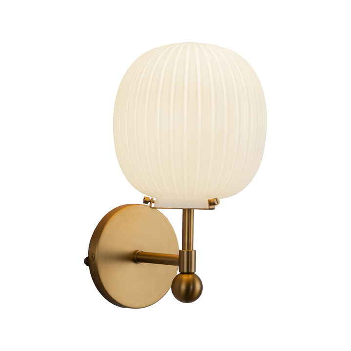 Cherise 7-in Socket Damp-Rated Wall/Vanity Light