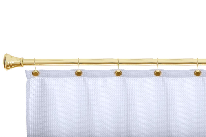 Metal Shower Curtain Hooks, Set of 12 image number 4