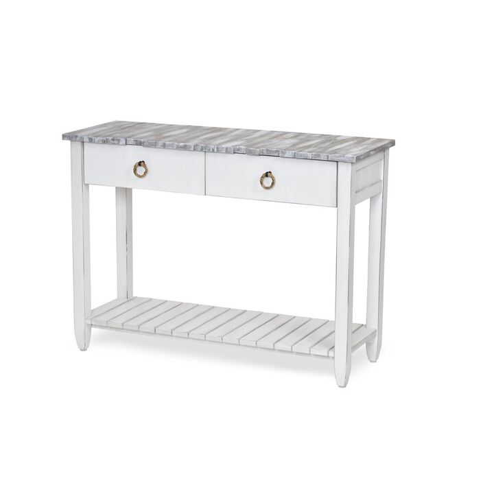 Sea Winds Coastal Furniture Picket Fence Console Table