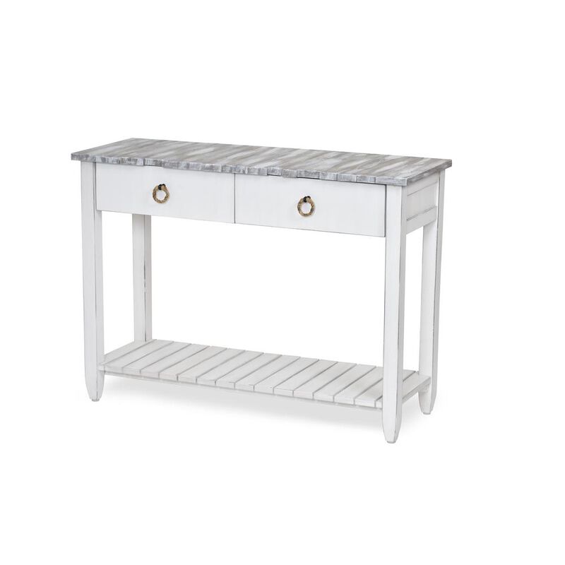 Sea Winds Coastal Furniture Picket Fence Console Table