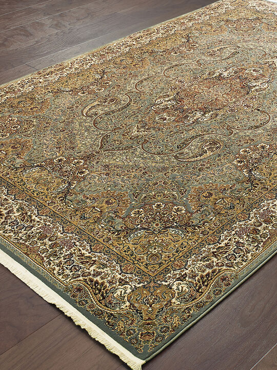 Masterpiece 2'3" x 10' Blue Rug
