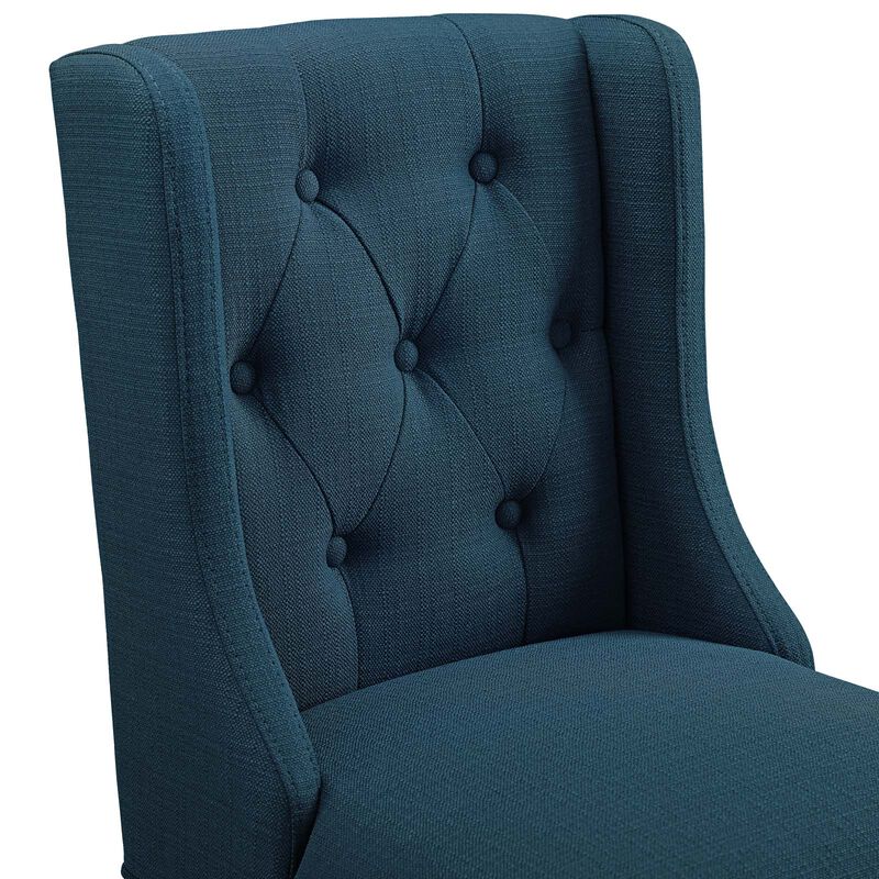 Baronet Tufted Button Upholstered Fabric Counter Stool image number 5