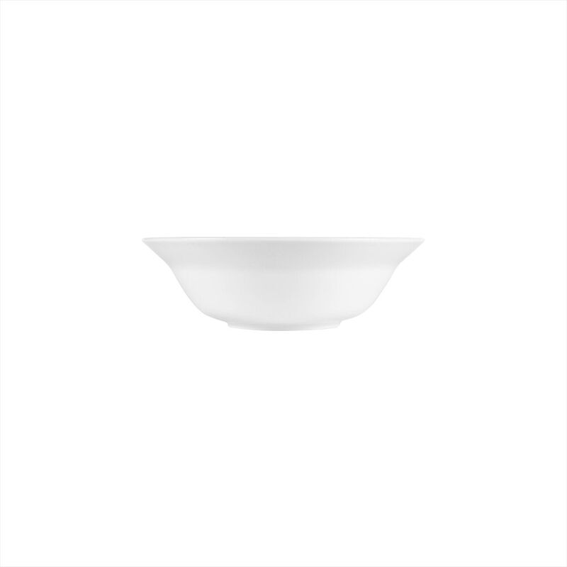Lizbon dia.9" h:2.75" 42 oz. Round White Porcelain Bowl (Set of 2) image number 2