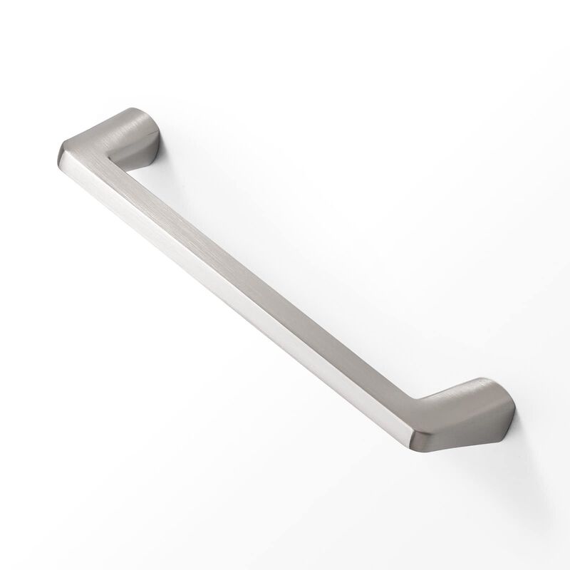 AHOSAR 25 Pack Solid 3-3/4 Inch Zinc Alloy Handles Brushed Satin Nickel Cabinet Pulls Drawer Pulls Furniture Hardware for Bedroo