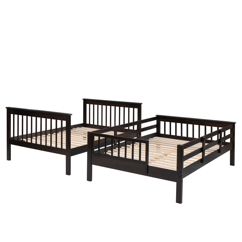 Merax Stairway Twin-Over-Twin Bunk Bed with Twin size Trundle
