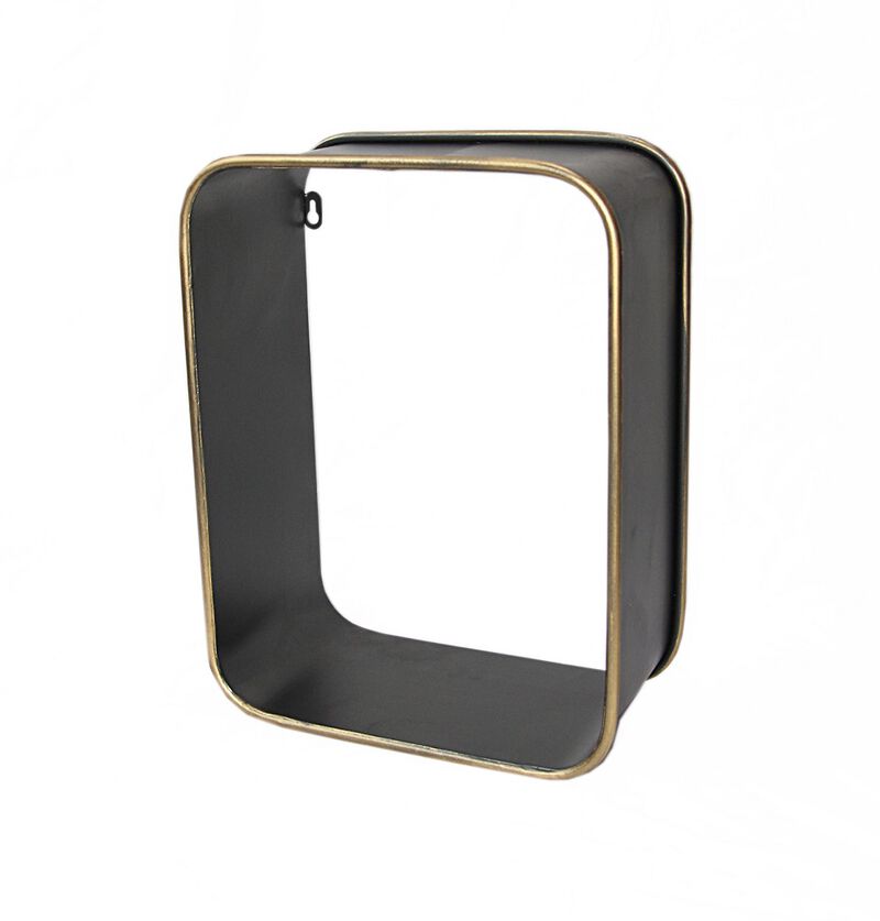 Stylish creative metal wall shelf/rack