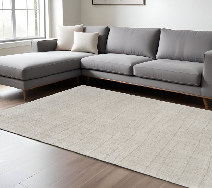 HomeRoots Abstract Area Rug