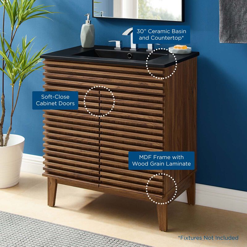 Render 30" Bathroom Vanity image number 7