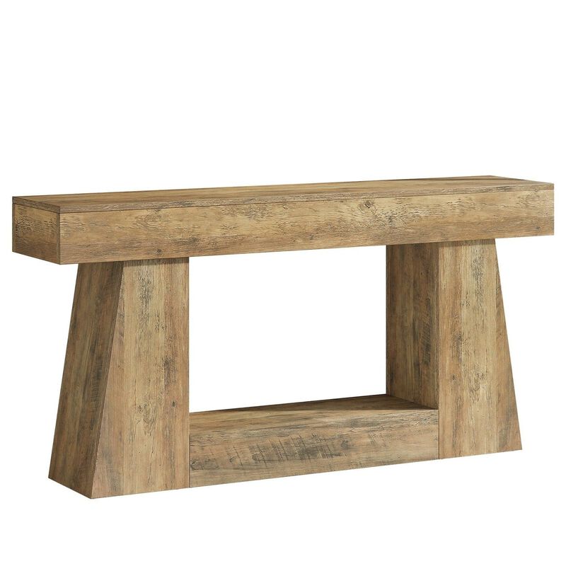 Tribesigns Wood Console Table image number 0