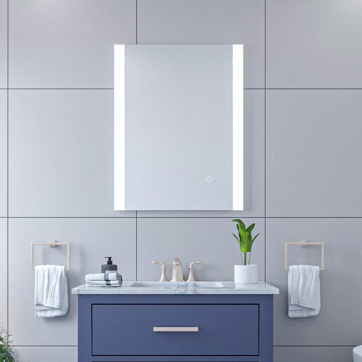 Altair Cosenza 24” Rectangle Frameless Modern LED Bathroom Vanity Mirror