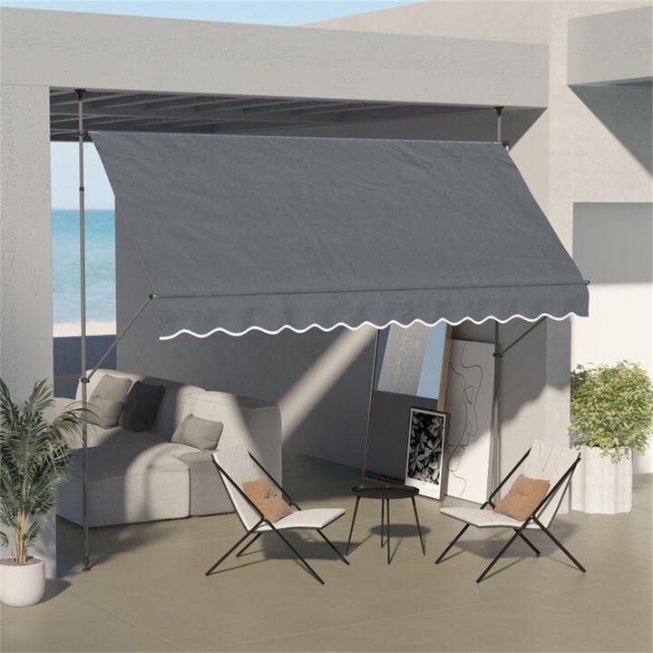 Durable Window Awning for Garden, Patio, or Backyard Shade