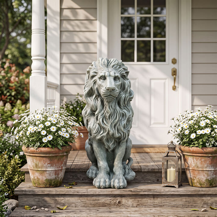 Nirdko  Statue Weatherproof Lion Sculpture