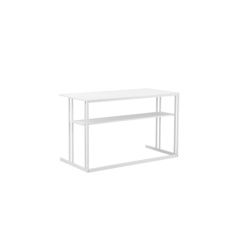 Pangea Home Miley Desk Metal White